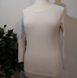 Title Nine - Large Chevron textured LS shirt